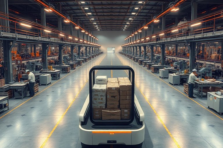 高效碼垛機(jī)器人提升倉儲效率